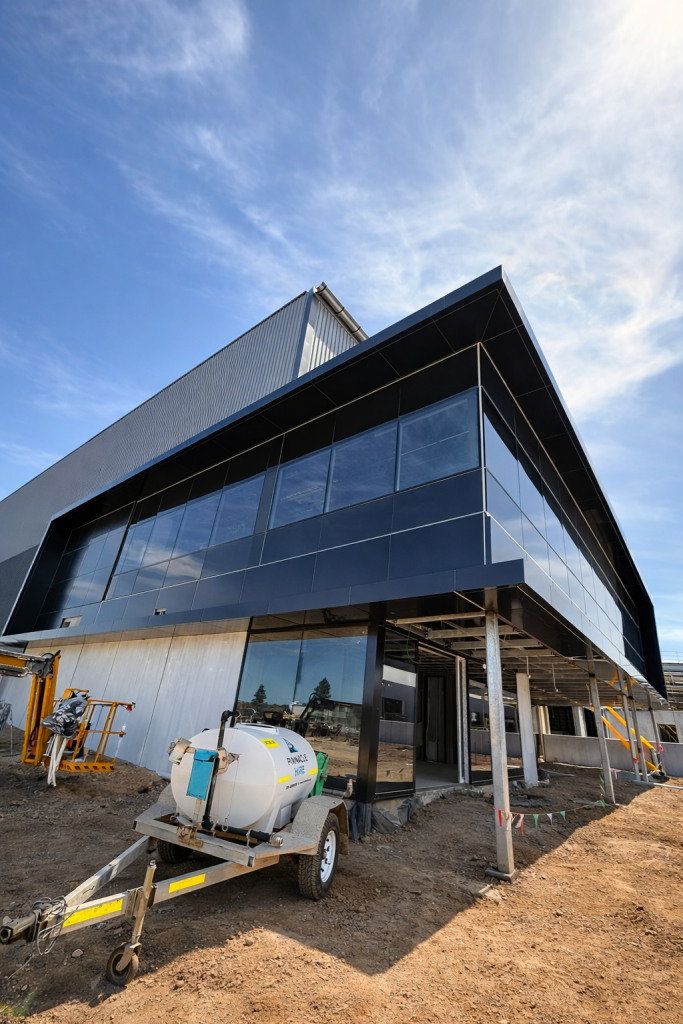 Commercial caulking warehouse project Truganina Melbourne